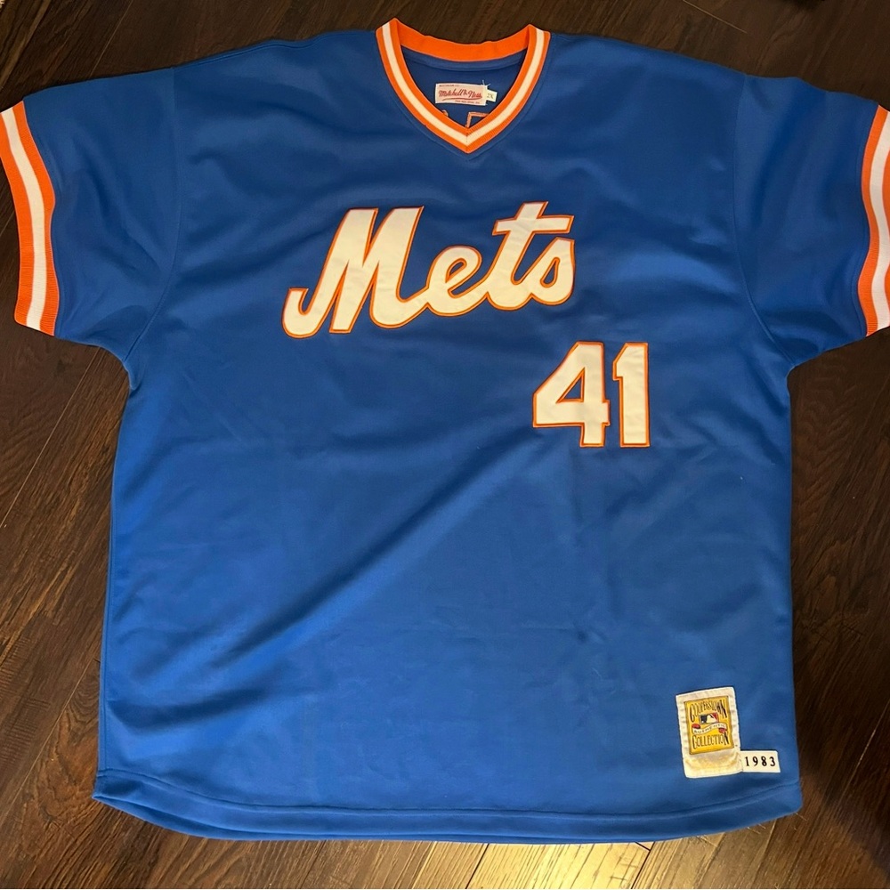 Mitchell & Ness Cooperstown Collection Tom Seaver Mets Jersey
